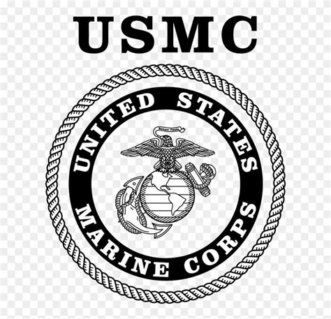 Download hd Marine Corps Logo - United States Marine Corps Logo Black ...