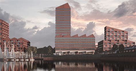 COBE starts work on europahafenkopf development in bremen, germany