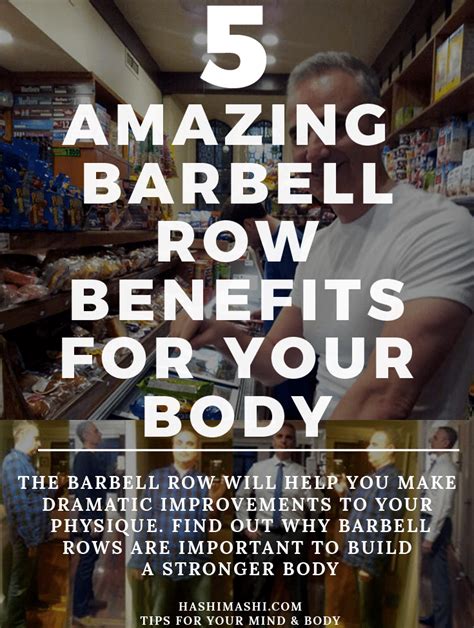 Barbell Row Benefits and Muscles Worked by the Barbell Row