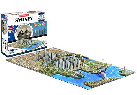 4D Cityscape: 4D Sydney Cityscape Time Puzzle (Other) - Walmart.com ...