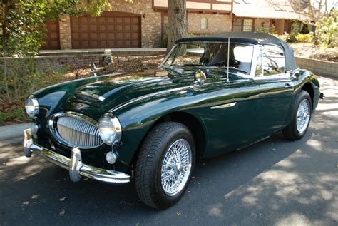 1964 Austin-Healey 3000 MK III BJ8 British Racing Green with black ...