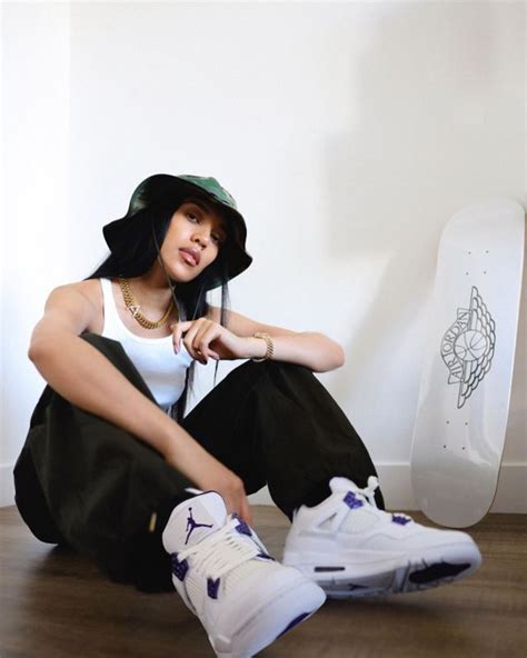 eddie - via alealimay Air Jordan 4 ‘Metallic Purple’ | Streetwear ...