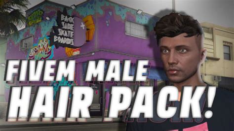 Give you amazing male hair pack fivem by Lum1nn | Fiverr