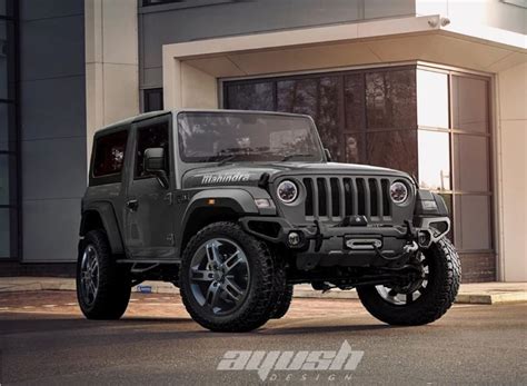 Mahindra Thar Digitally Modified To Look Even More Like Jeep Wrangler