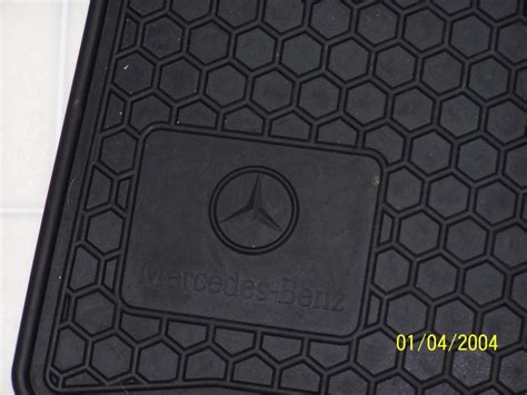 FS: Genuine Mercedes Black Rubber Floor Mats (all season) - PeachParts ...