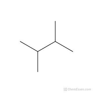 2,3-DIMETHYLBUTANE Structure - C6H14 - Over 100 million chemical ...