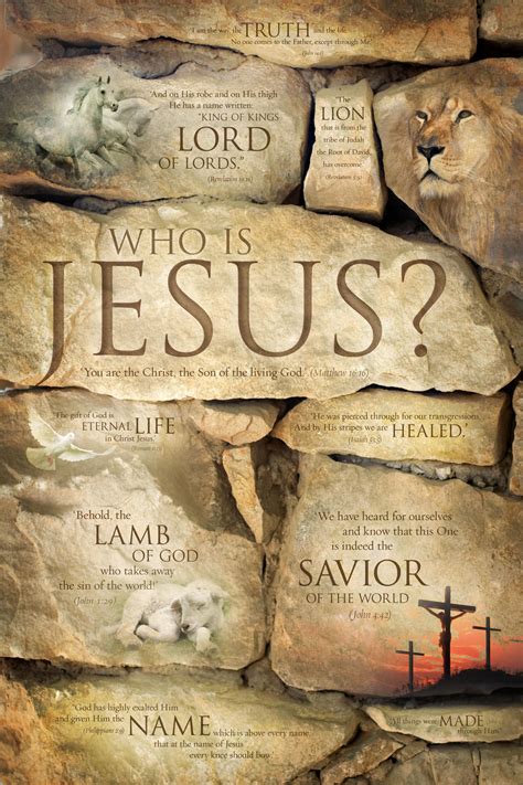 NAMES OF JESUS CHRIST - Christian Religious Poster by davidsorensen on ...