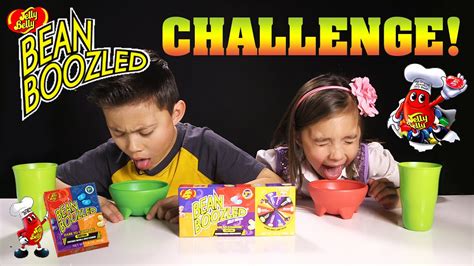 BEAN BOOZLED CHALLENGE! Super Gross Jelly Belly Beans! - YouTube