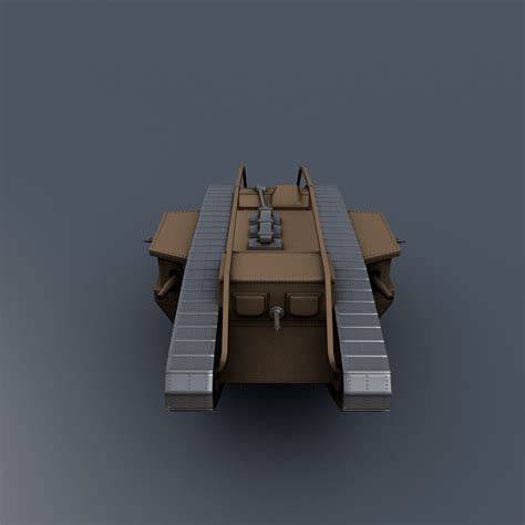 Mark IV Tank 3D Model $9 - .c4d .fbx - Free3D