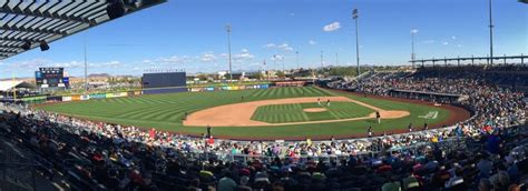 Peoria Stadium, Spring Training ballpark of the San Diego Padres and ...