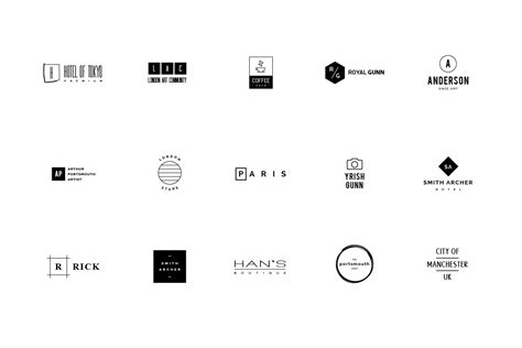 60 Minimalist Logos | Minimalist logo, Free fonts download, Logo design