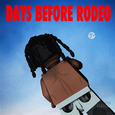 Travis Scott - Days Before Rodeo Lego Album Art Remake 🌑 (Insta ...