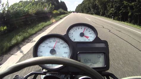 BMW K1200 r speed - YouTube