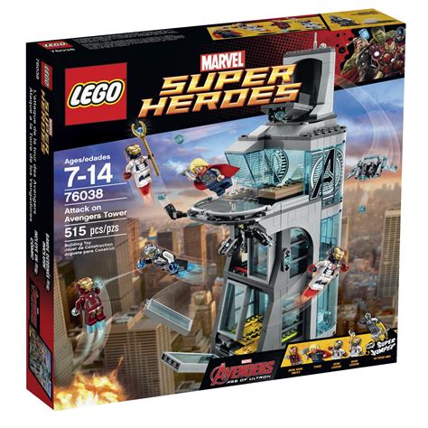 LEGO Marvel Avengers CLAS Batalla En La Torre De Los Vengadores Con ...