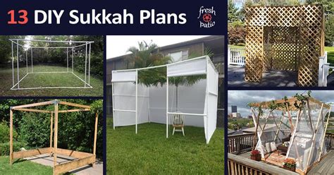 13 DIY Sukkah Plans for Sukkot