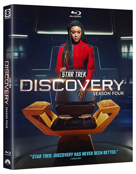 STAR TREK: DISCOVERY Season 4 Jumps to Blu-ray in December, New PICARD ...