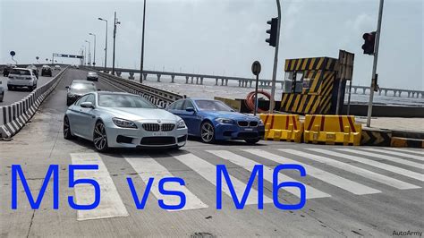 BMW M5 vs M6 - YouTube