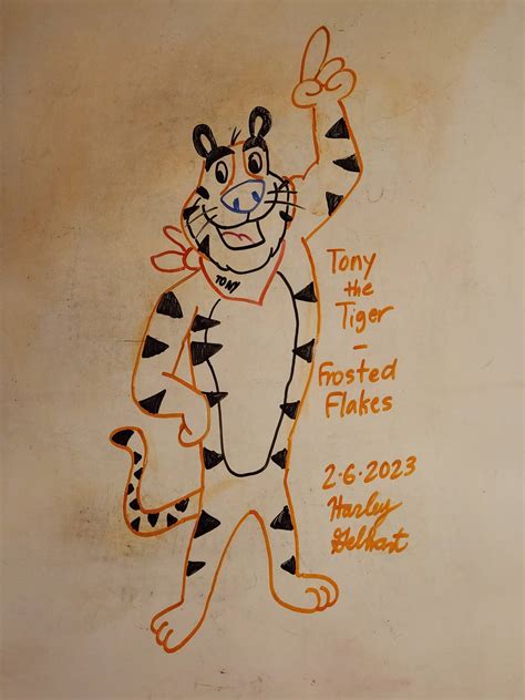 Tony the Tiger by WhiteboardArtist on DeviantArt