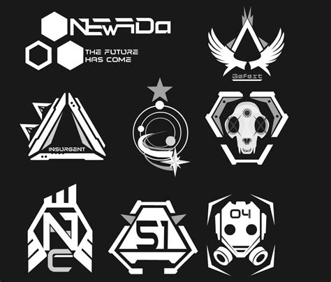 Sci-fi logo designs by AUtumn998 on DeviantArt