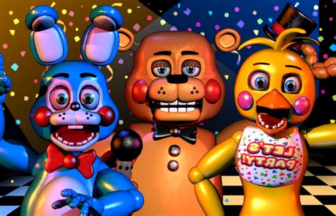 Fnaf toy animatronics fan art