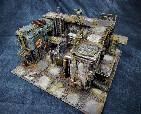 FREE: Necromunda Terrain Posters - Saucermen Studios