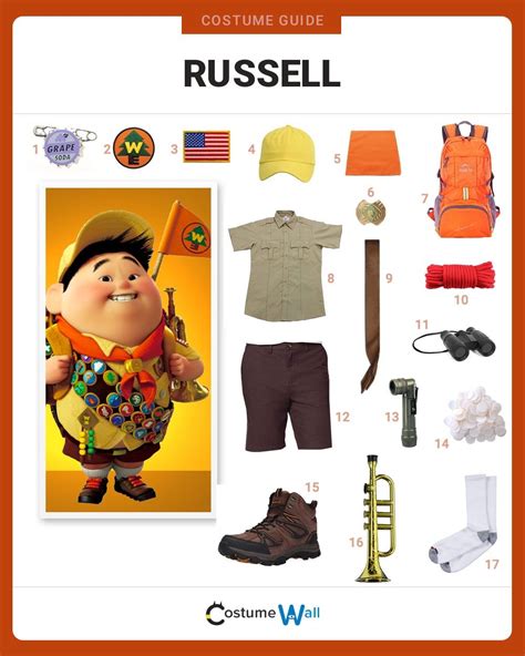 Disney Up Russell Badges