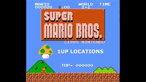 Super Mario Bros Secrets - 1UP Locations - YouTube