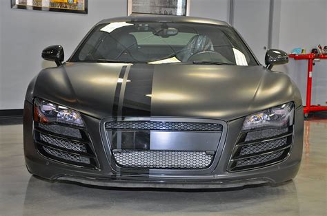 Evil 800hp Matte Black Audi R8 by VF Engineering - GTspirit