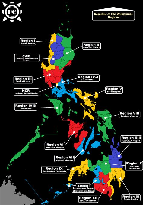 Philippine Geographic: Regions of the Philippines