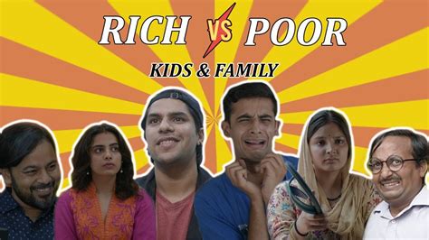 RICH vs POOR : KIDS & FAMILY || GAURAV ARORA ft. SWARA - YouTube