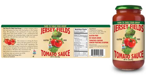 Food Label Design