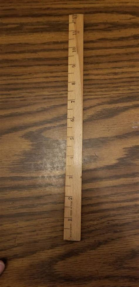 Vintage Westcott Wooden 12 Inch Ruler. - Etsy