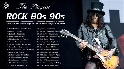 Rock Music 80s 90s Playlist - The Best Of Rock Music Songs Ever - YouTube