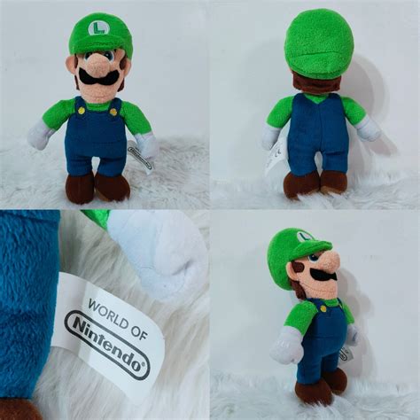 Super Mario Bros. Luigi Plush, Hobbies & Toys, Toys & Games on Carousell