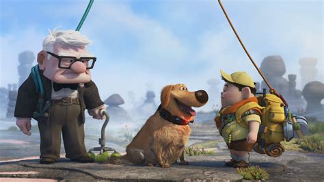 Russell (Up), Carl Fredricksen, Up, Movie, 1080P, Dug (Up) HD Wallpaper