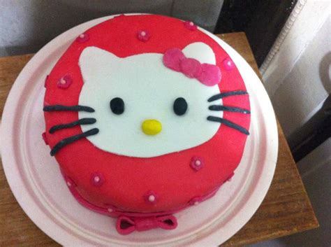 Classic Hello Kitty Cake - CakeCentral.com