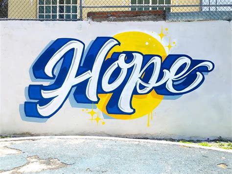 The word of the day is HOPE!! #graffiti #lettering #calligraffiti ...