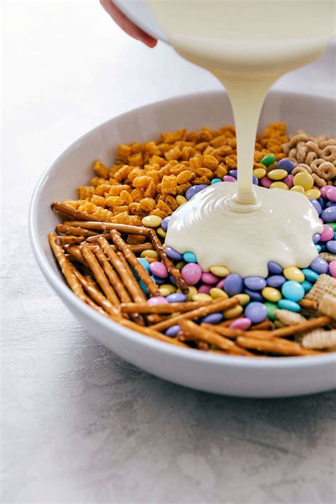 A delicious addictive "bunny bait" trail mix that is perfect for ...