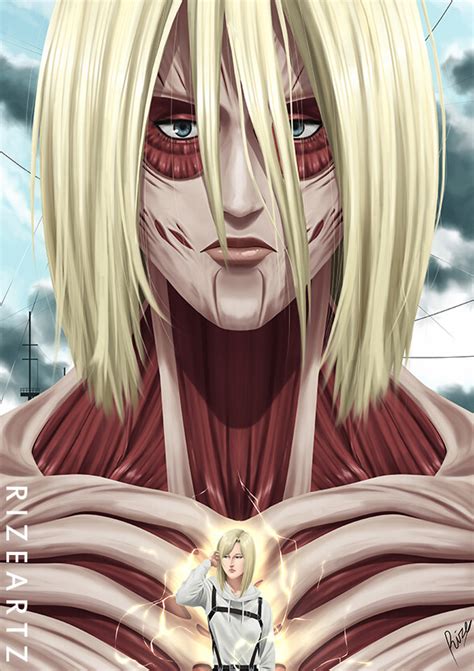 ArtStation - Annie Leonhart, Female Titan - Attack On Titan