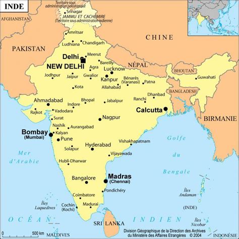 Mumbai on india map - Map of Mumbai india (Maharashtra - India)