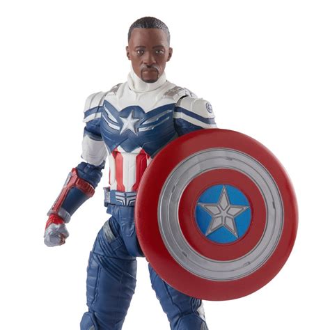 Avengers Marvel Legends 6-Inch Captain America Sam Wilson and Steve ...