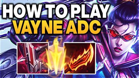 How to Play Vayne ADC - Season 12 Vayne Guide | Best Build & Runes