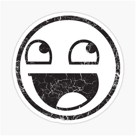 "Epic Face" Sticker for Sale by Troy Green | Redbubble