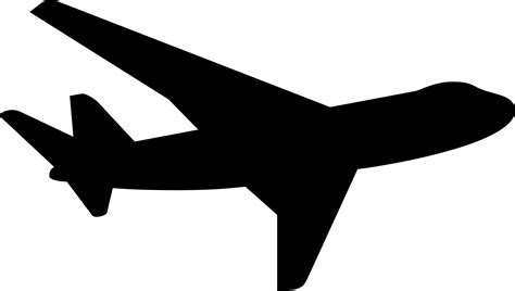 File:Airplane silhouette S.png - Wikimedia Commons