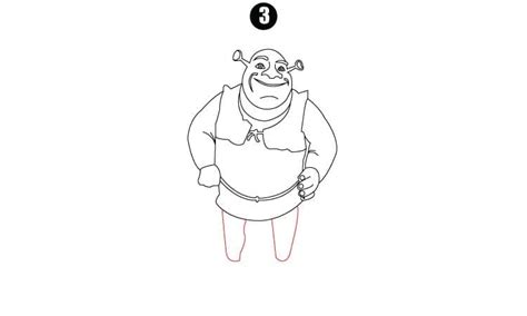 Shrek Drawing - A Step By Step Tutorial - Cool Drawing Idea