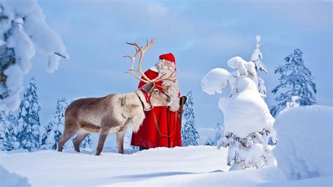 Santa At The North Pole Wallpapers - Wallpaper Cave