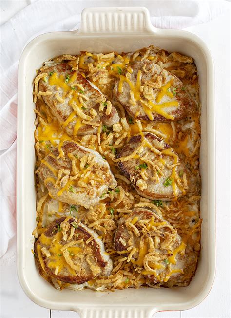 Pork Chop Casserole - I Am Homesteader