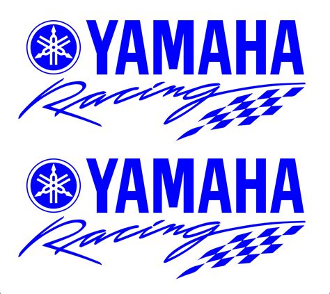 2pcs Yamaha Racing Logo Decals Stickers for Motorcycle Fairing - Etsy