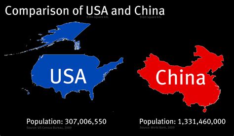 Usa China Map