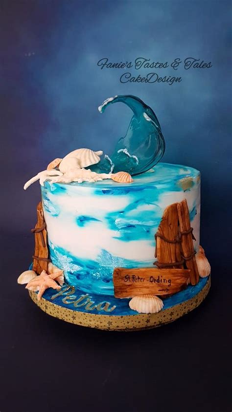 she loves the sea! - Decorated Cake by Fanie - CakesDecor